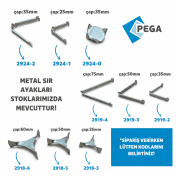 Metal Sır Ayakları